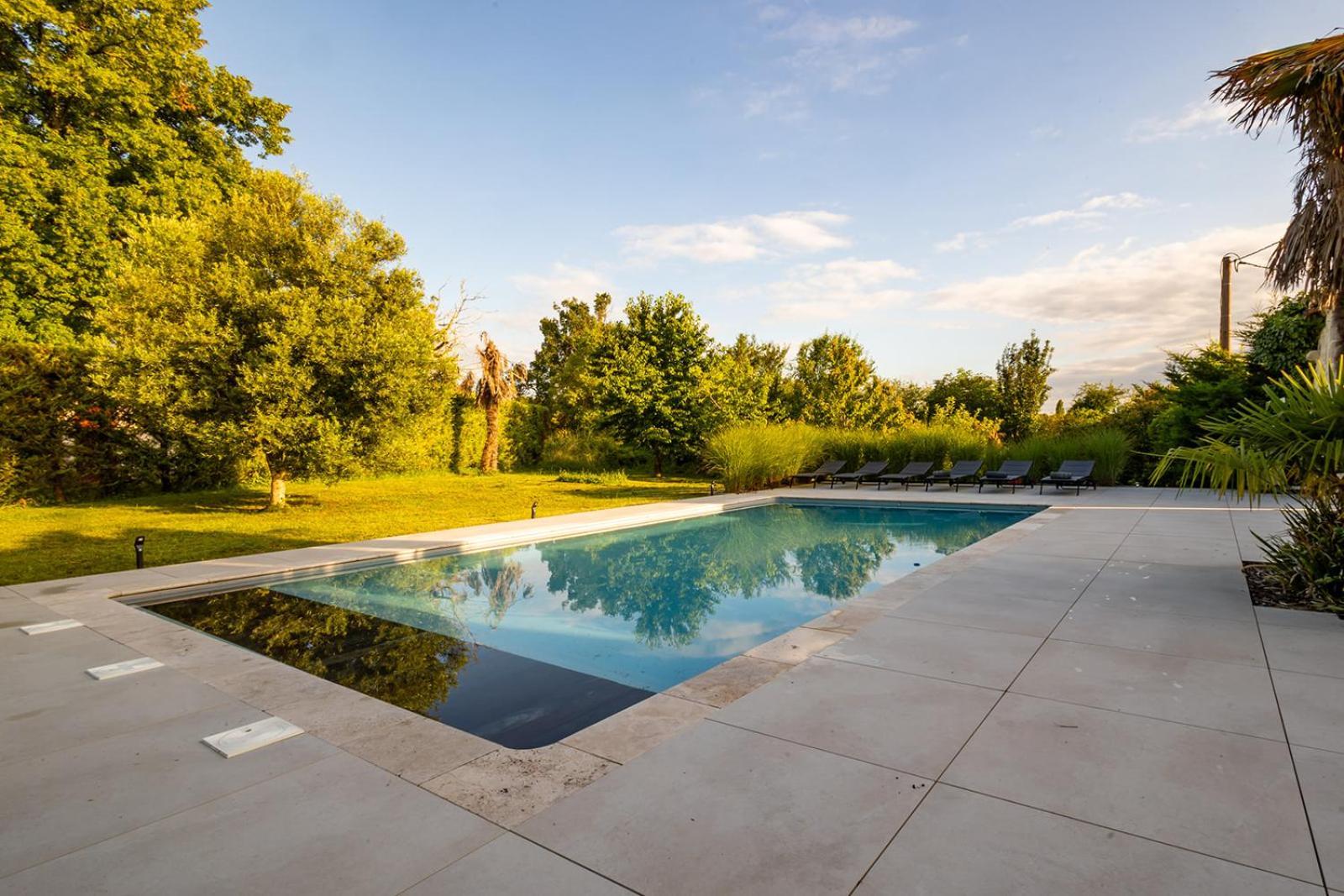 Villa Au Petit Bonheur Avec Clim - Hameau Au Calme - Piscine Chauffee - Petanque Moncrabeau 외부 사진